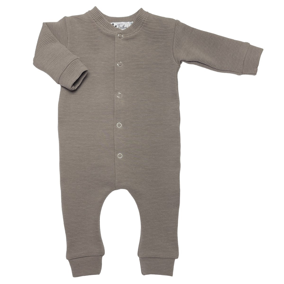 Bodysuit Rib Taupe