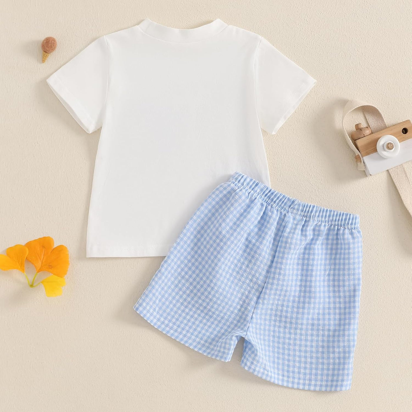 Baby Boy Girl Birthday Outfit Short Sleeve T-Shirt Shorts 