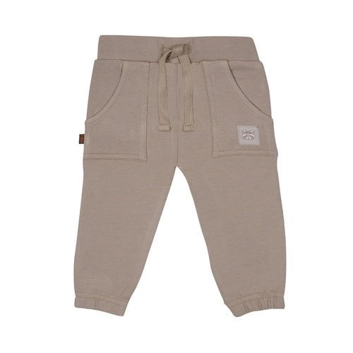Raccoon Comfy Pants Baby Taupe
