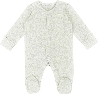 Baby Sleepsuits 3 Pack Girl Boy Cotton Green Fruit Babygrow