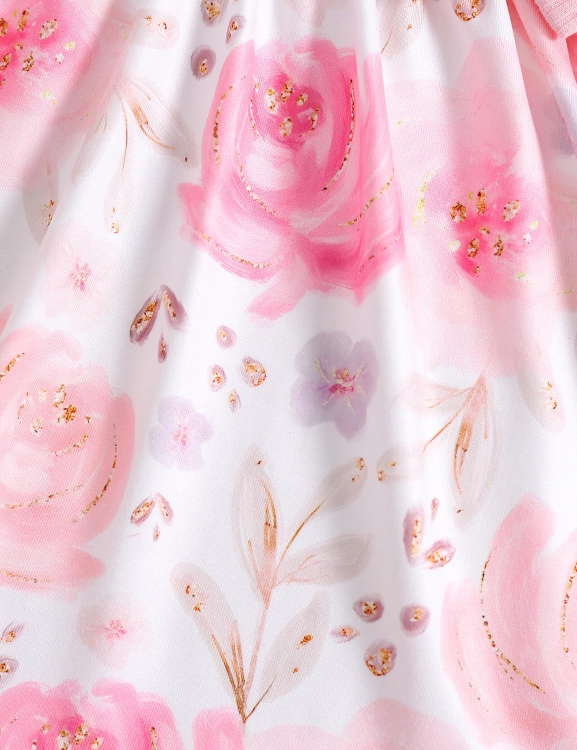 Baby Girl Dress and Cardigan Set False 2 Piece