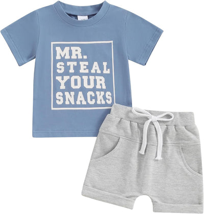 Baby Boy 2 Pcs Summer Outfits Casual 