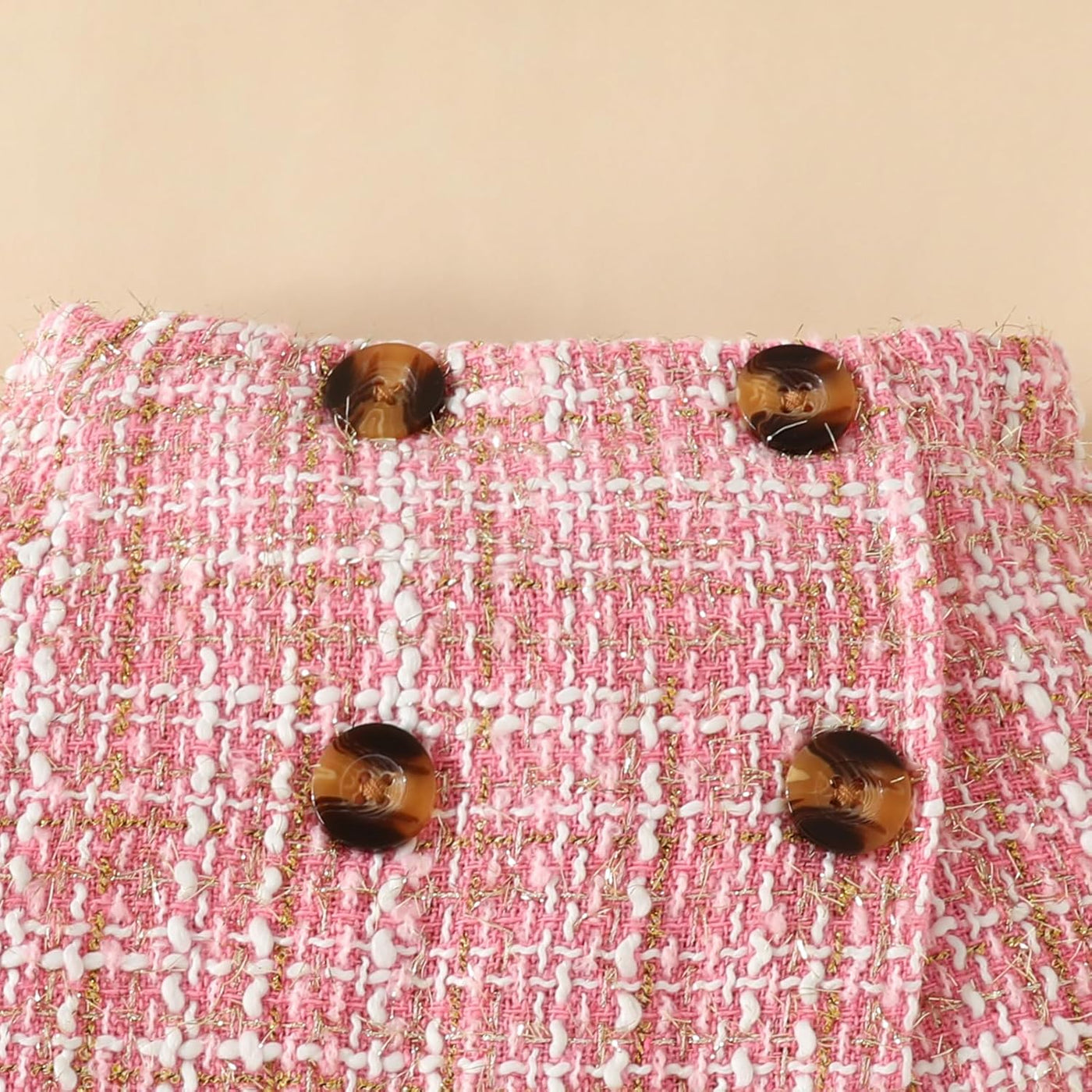 Baby Girl Outfit Clothes Autumn High Necked Long Sleeve 